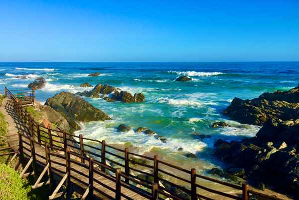 Fels in der Brandung