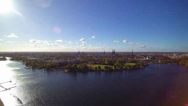 Lübeck von oben