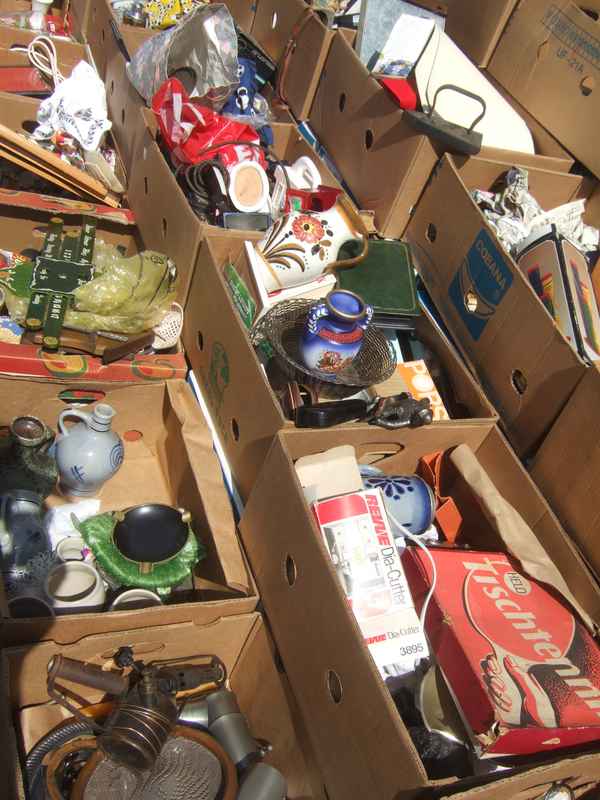 Auf dem Flohmarkt