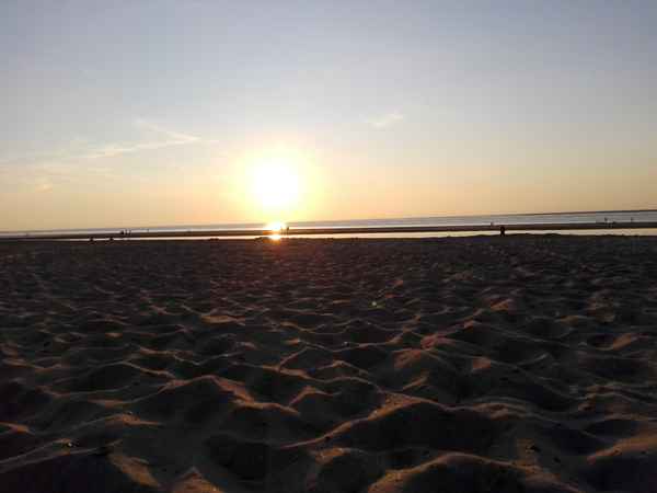 Sonnenuntergang am Meer