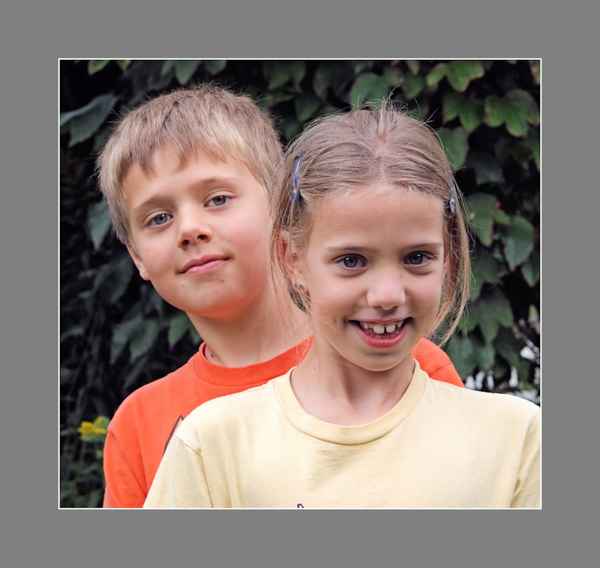 Bruder und Schwester