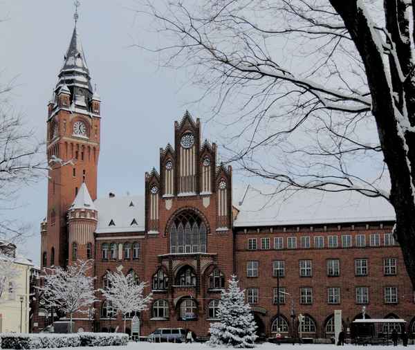 Winter am Rathaus Köpenick