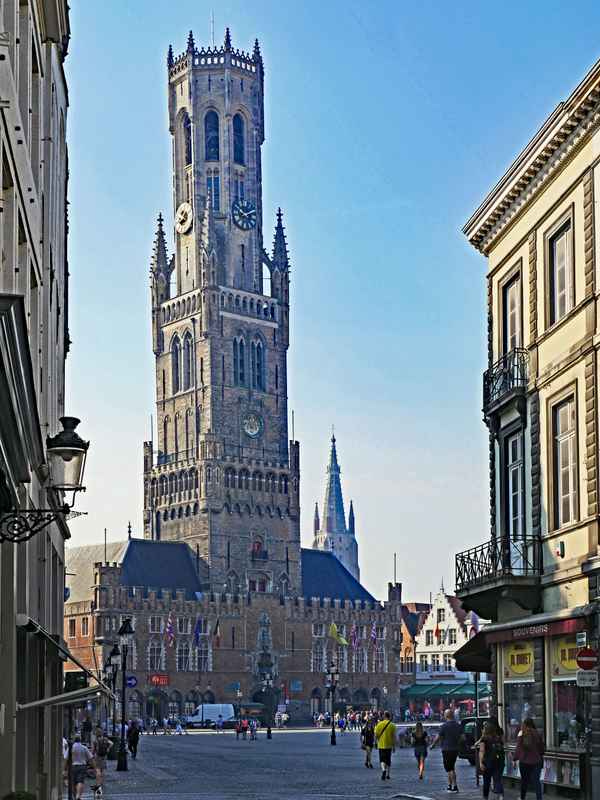 Brügge - Zugang Großer Markt