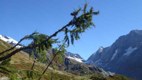 Die Lötschenlücke in Sicht
