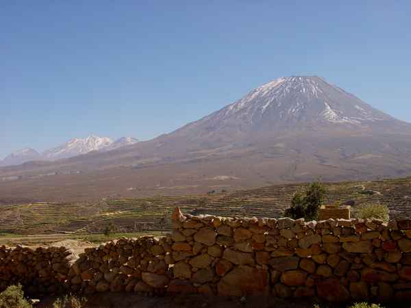Vulkan Misti Peru