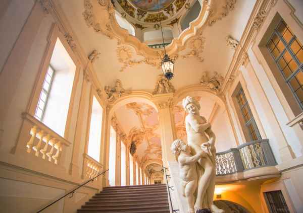 Residenz Rastatt - Aufgang zur Beletage