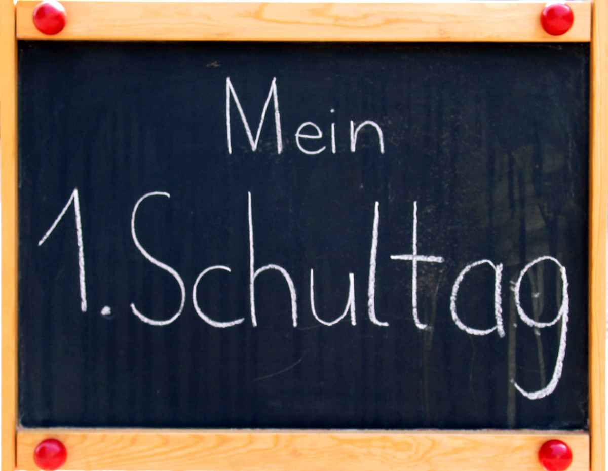 Tafel 1. Schultag
