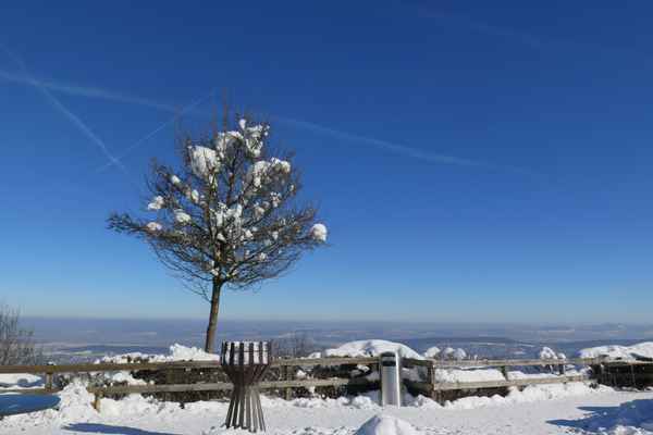 Wieder ein strahlender Wintertag