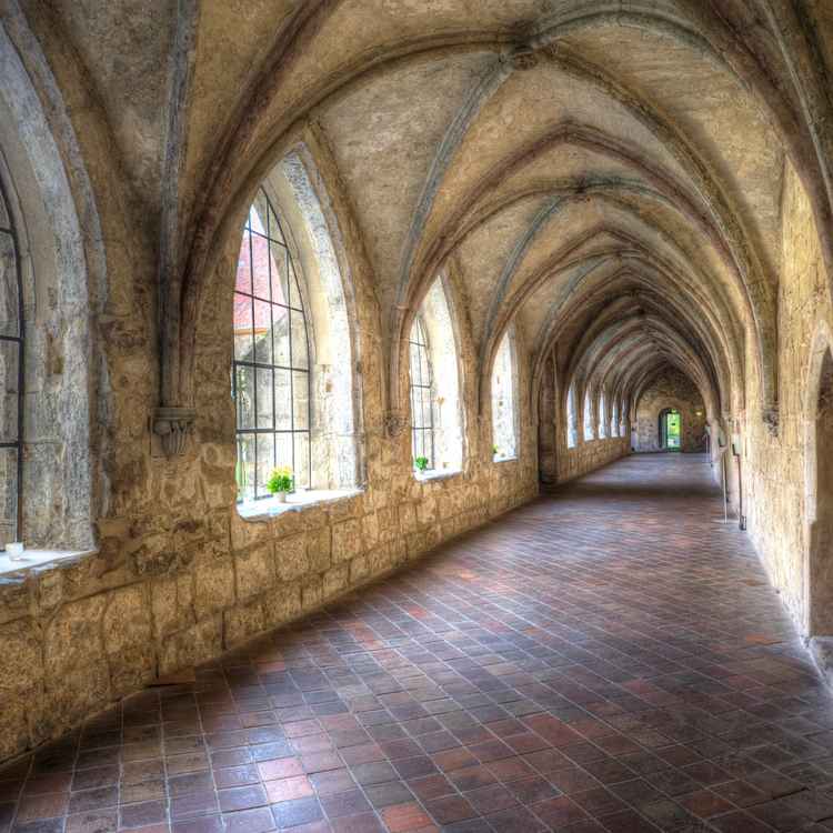 Kreuzgang im Kloster Michaelstein