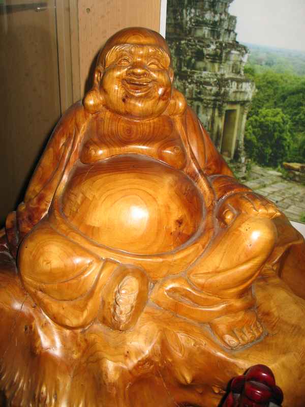 Buddha, der lachende Mönch