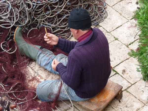 Mühsame Arbeit