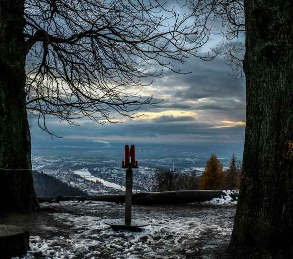 Blick auf Heidelberg