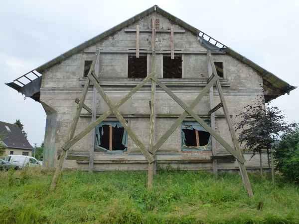 Altes Haus in Pudagla auf Usedom