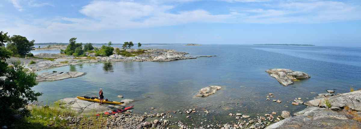 Im Kajak durch das Inselreich