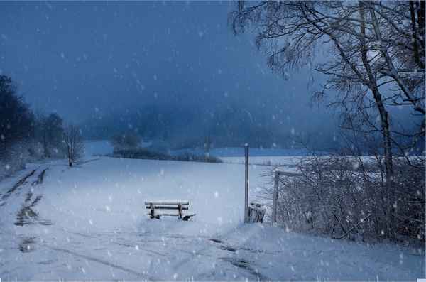 Schneefall
