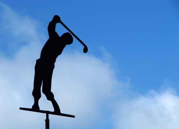 Golfer-Himmel