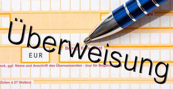 Überweisung