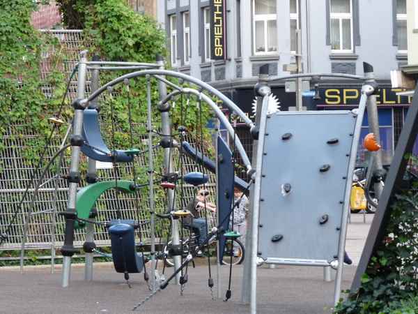 Platz für Kinder in der Stadt