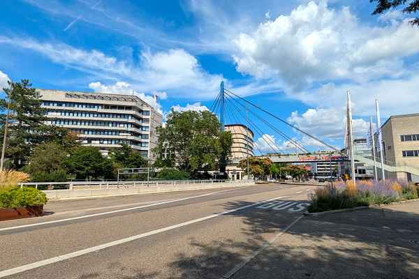 Pforzheim City Verkehrs beruhigt ....