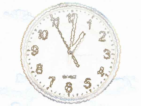 Die Zeit geht vorbei