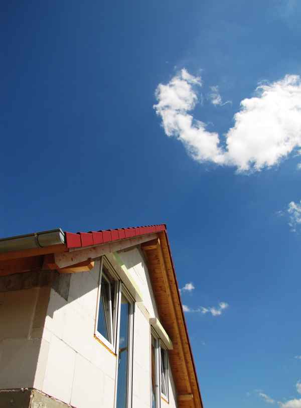 Hausbau allgemein hoch