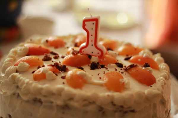 Torte zum 1. Geburtstag