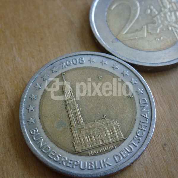 2-Euro-Münze Hamburg