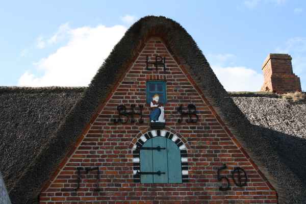 Friesisches Walfängerhaus Giebel