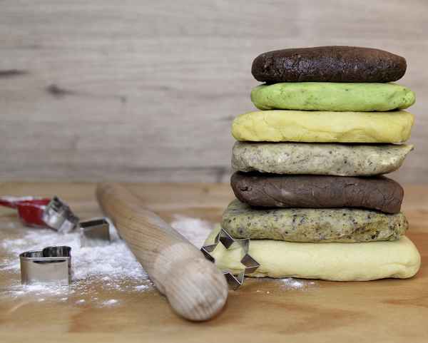 Keksteige, Weihnachtsbäckerei