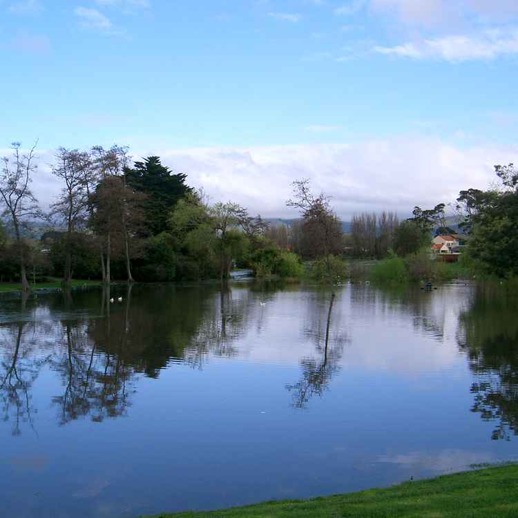 Park mit See