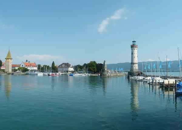 Lindau Hafeneinfahrt
