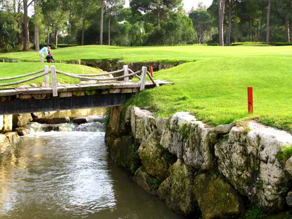 Golf in Belek, Sultan-Course, Gruen 16