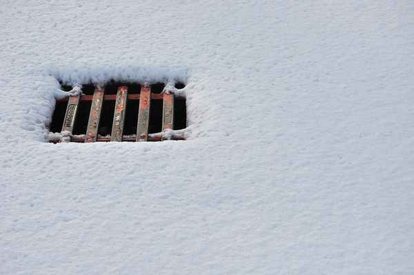 Schnee läuft nicht ab