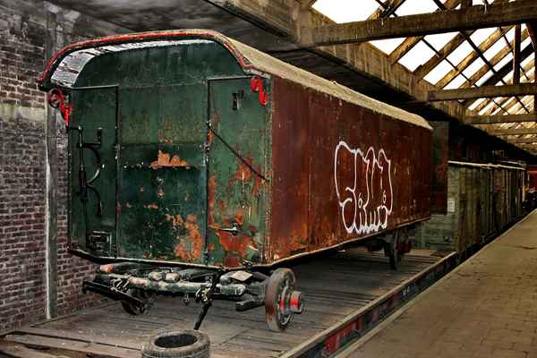 Waggon beladen