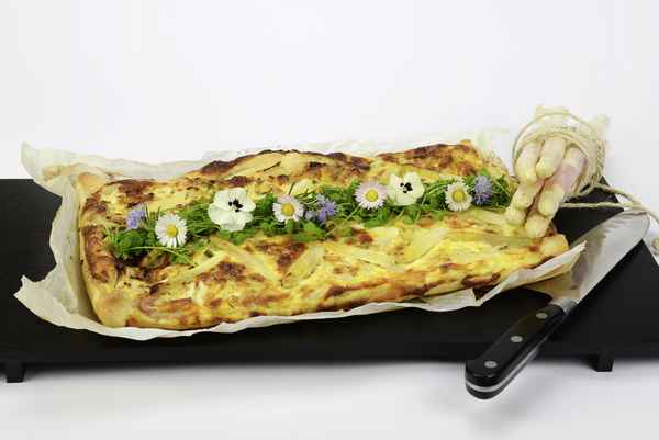 Spargel-Quiche