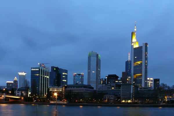 Blaue Stunde in Frankfurt/M