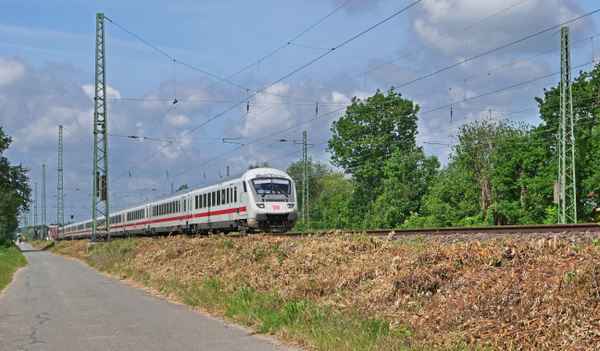 Am Bahndamm im Frühsommer