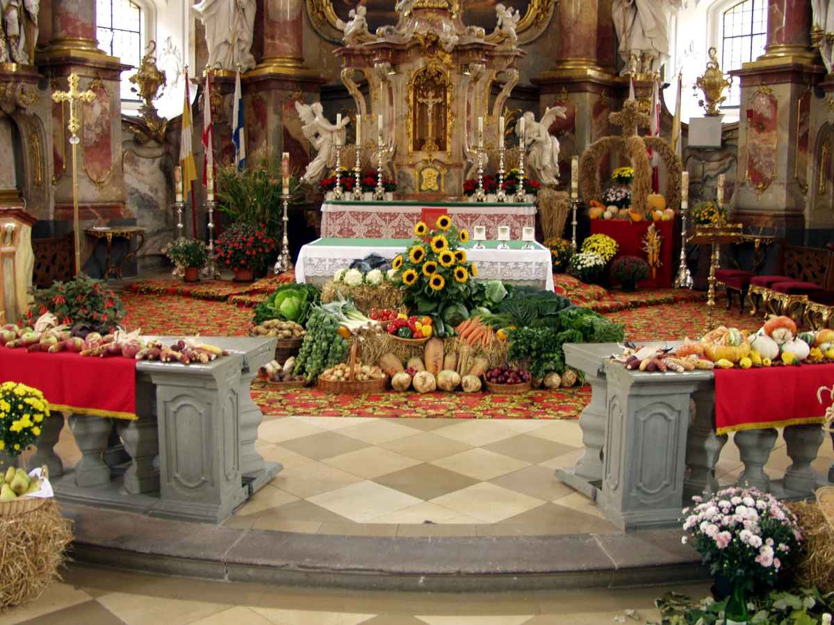 Erntedank im Kloster Banz