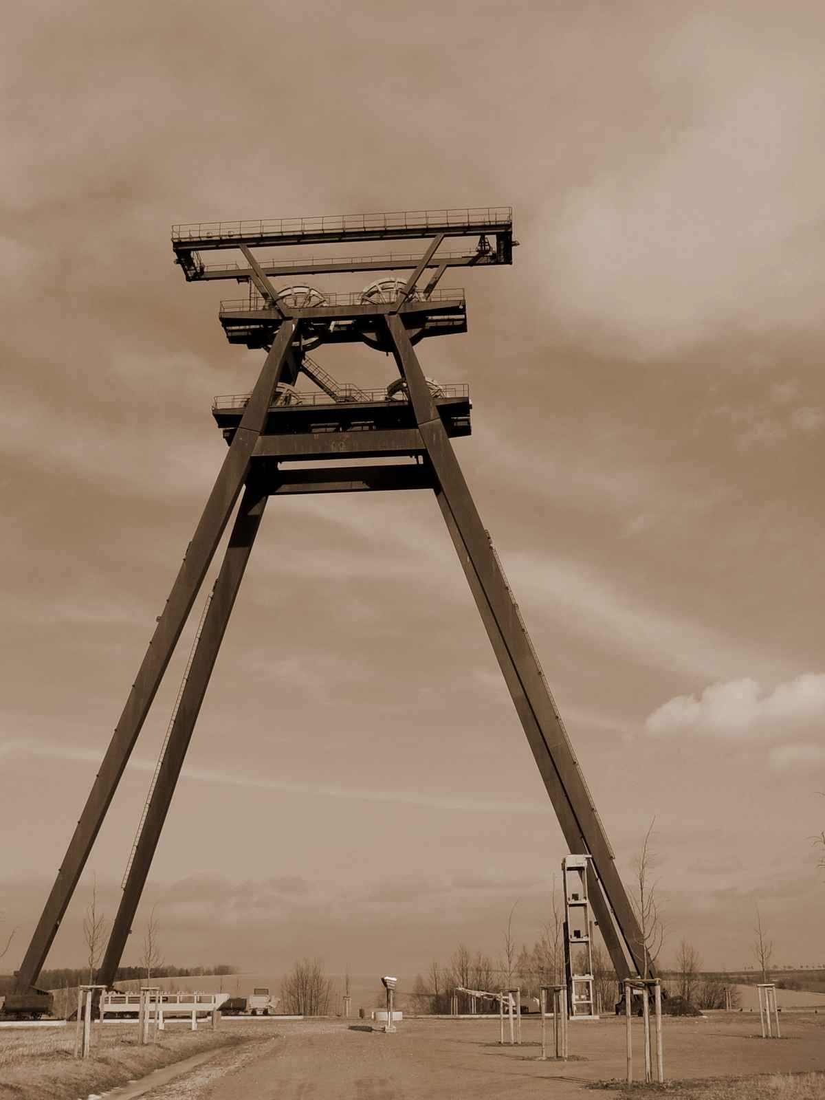 Uranförderturm Löbichau