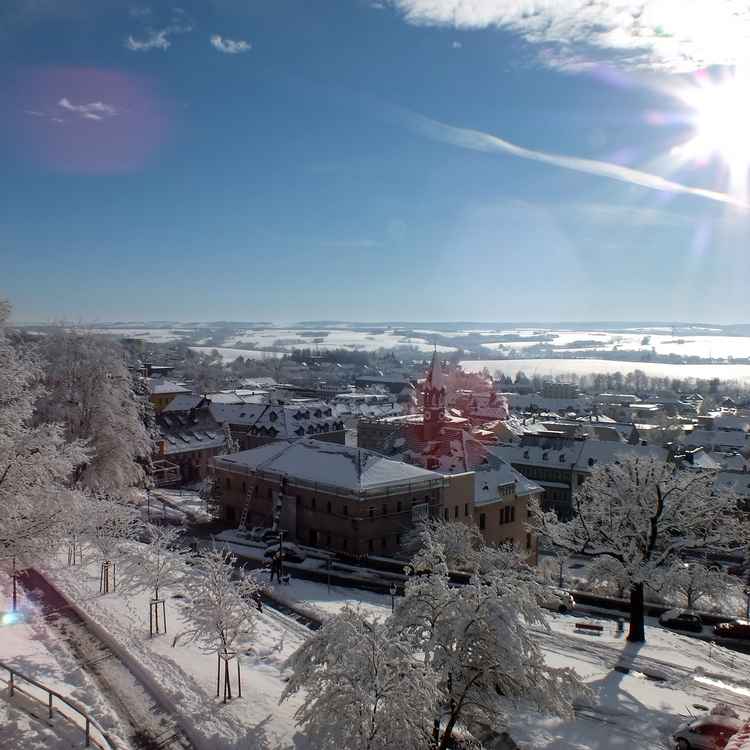 Hohenstein-Ernstthal im Winter