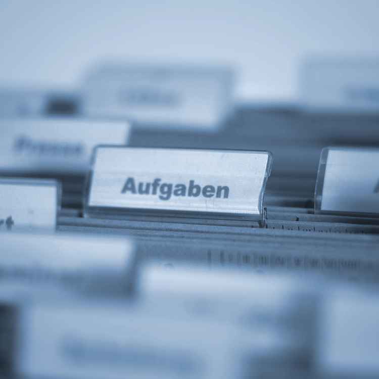 Register "Aufgaben"