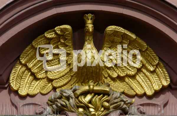 gekrönter goldener Adler