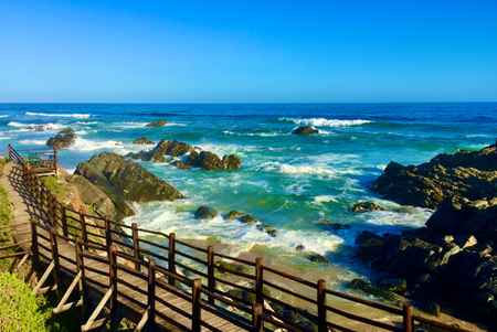 Fels in der Brandung