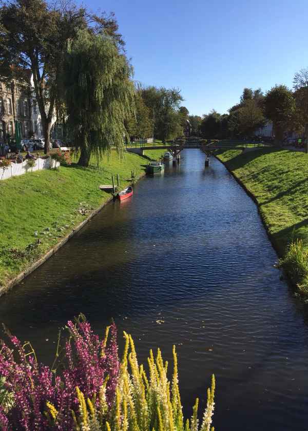 Gracht in Friedrichstadt