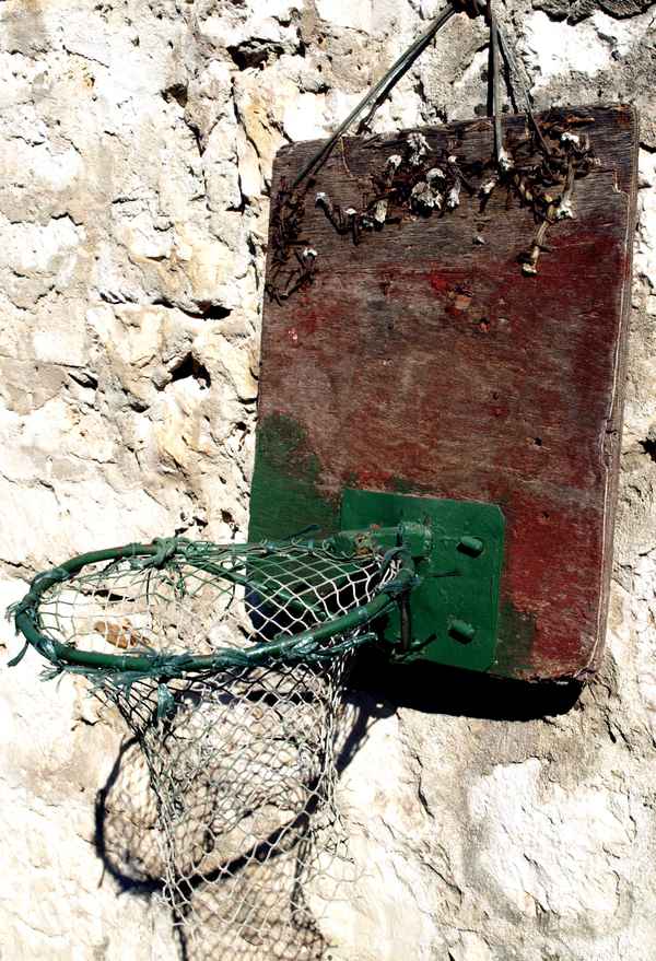 alter basketballkorb