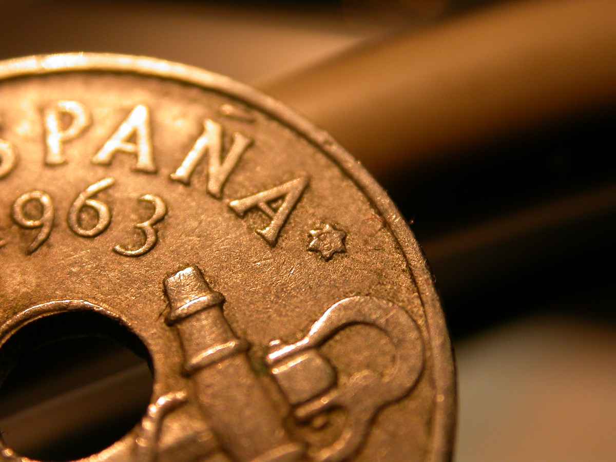 Spanische MÜNZE