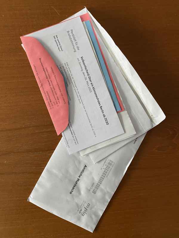 Volksentscheid über ein klimaneutrales Berlin ab 2030 / Foto: Alexander Hauk