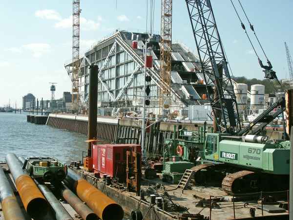 Baustelle Dockland