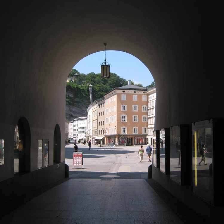 Torblick in Salzburg