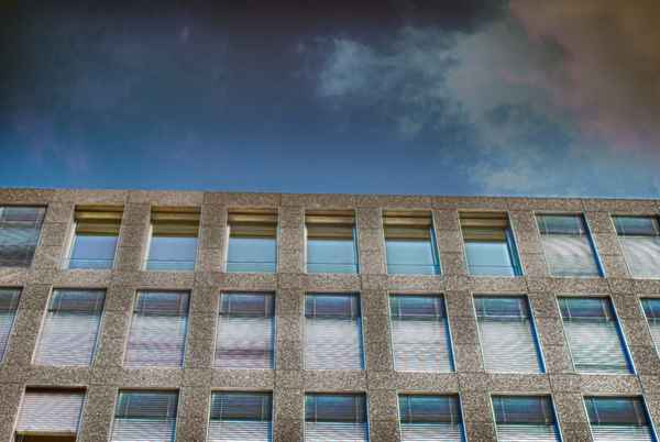 Fassade aus Granit - HDR